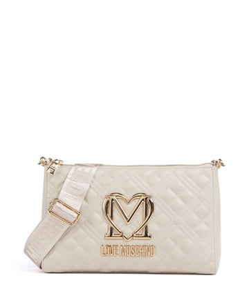 Love Moschino Allure Kabelka přes rameno avorio