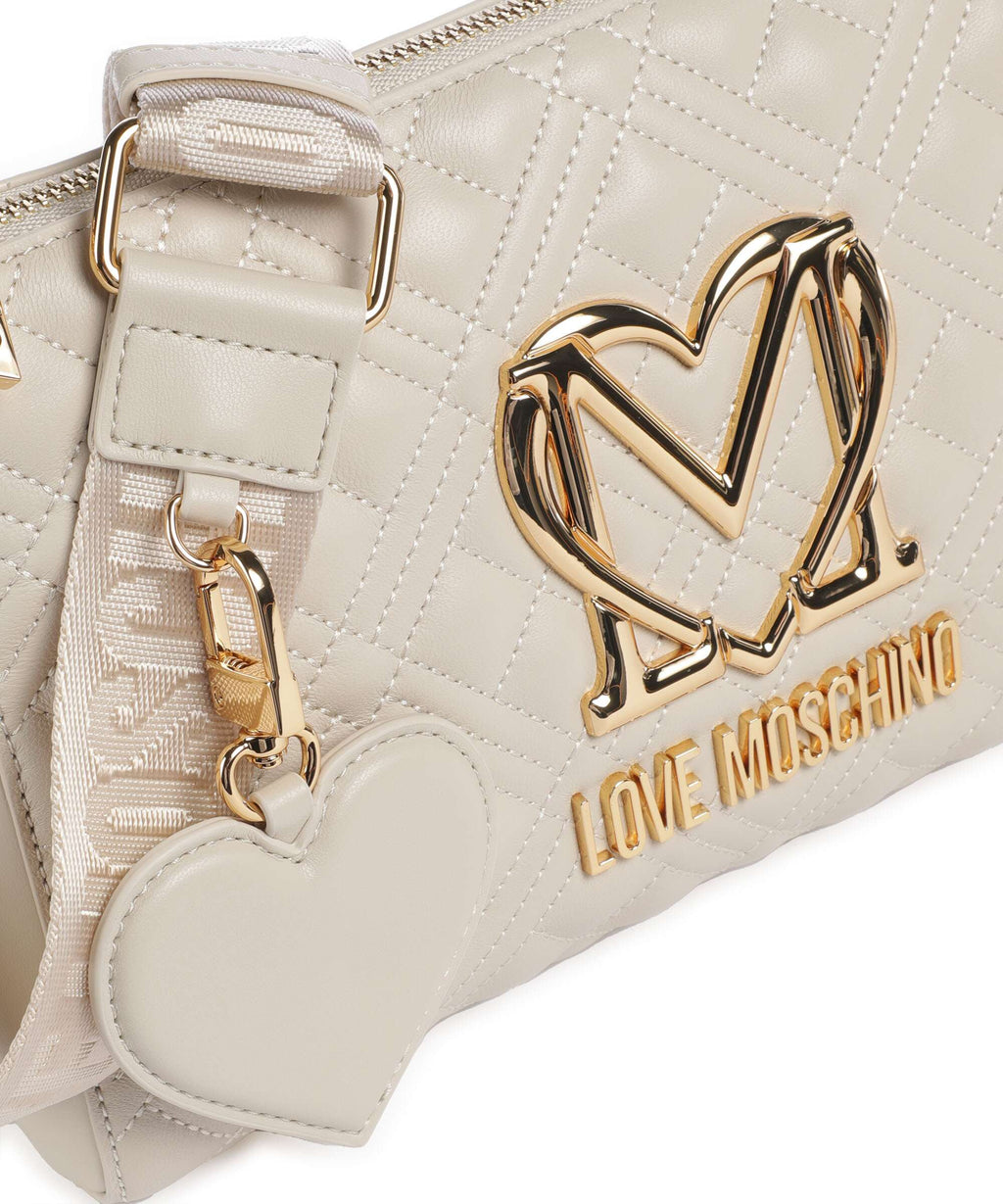 Love Moschino Allure Crossbody bag avorio