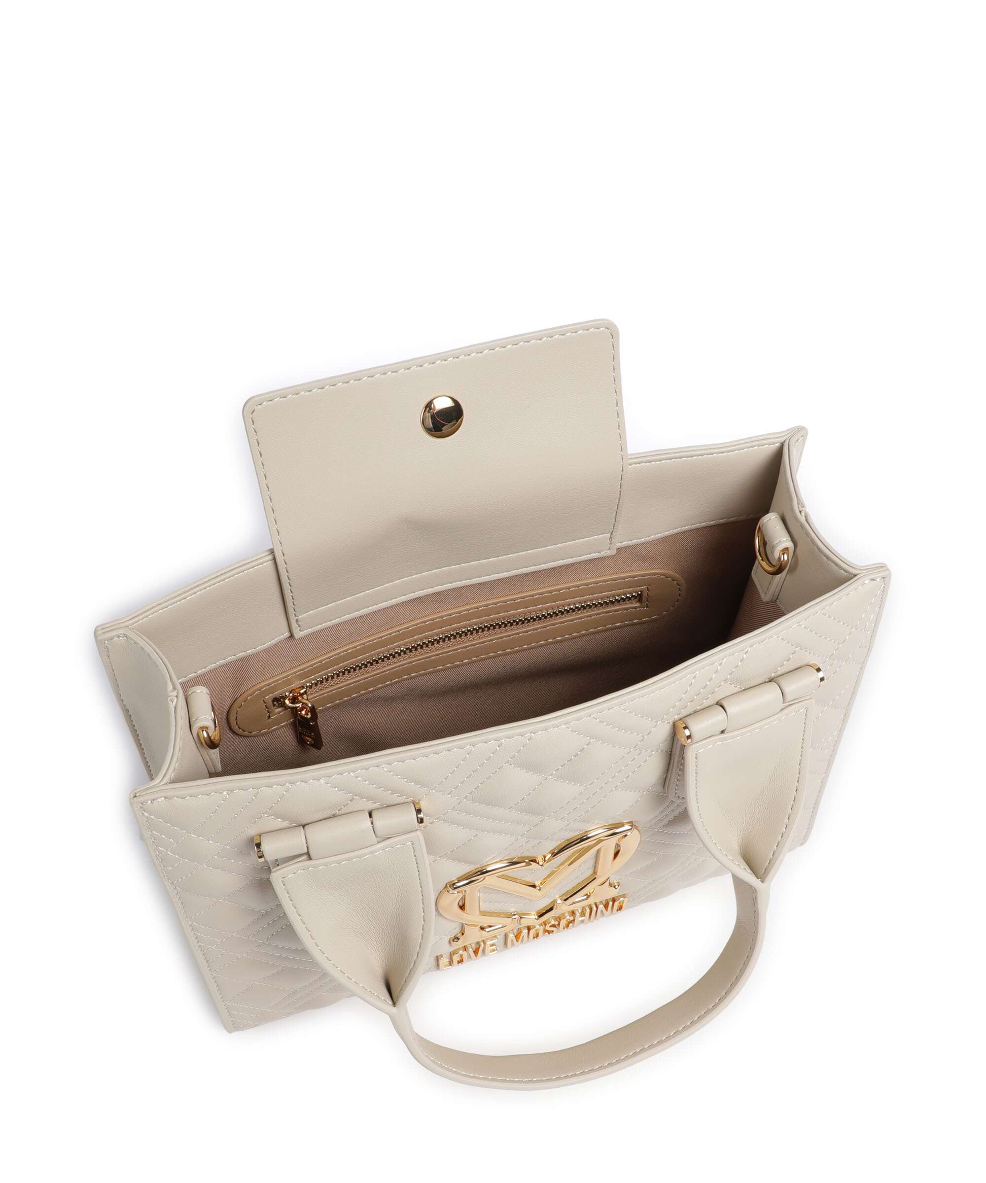 Love Moschino Allure Handbag avorio