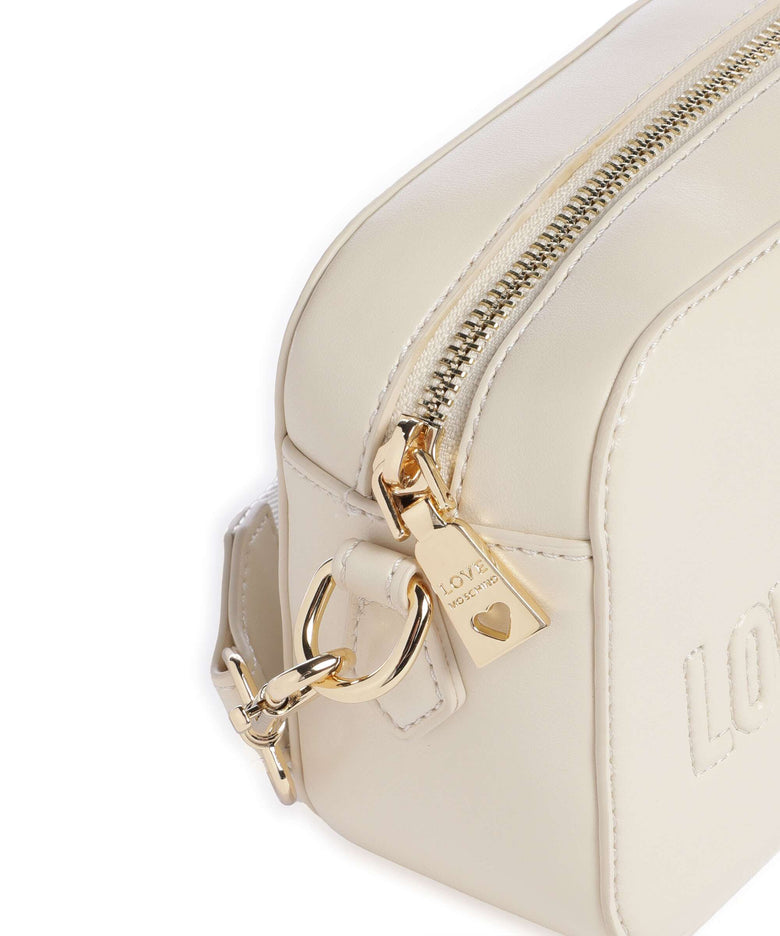 Love Moschino Ember Crossbody bag avorio