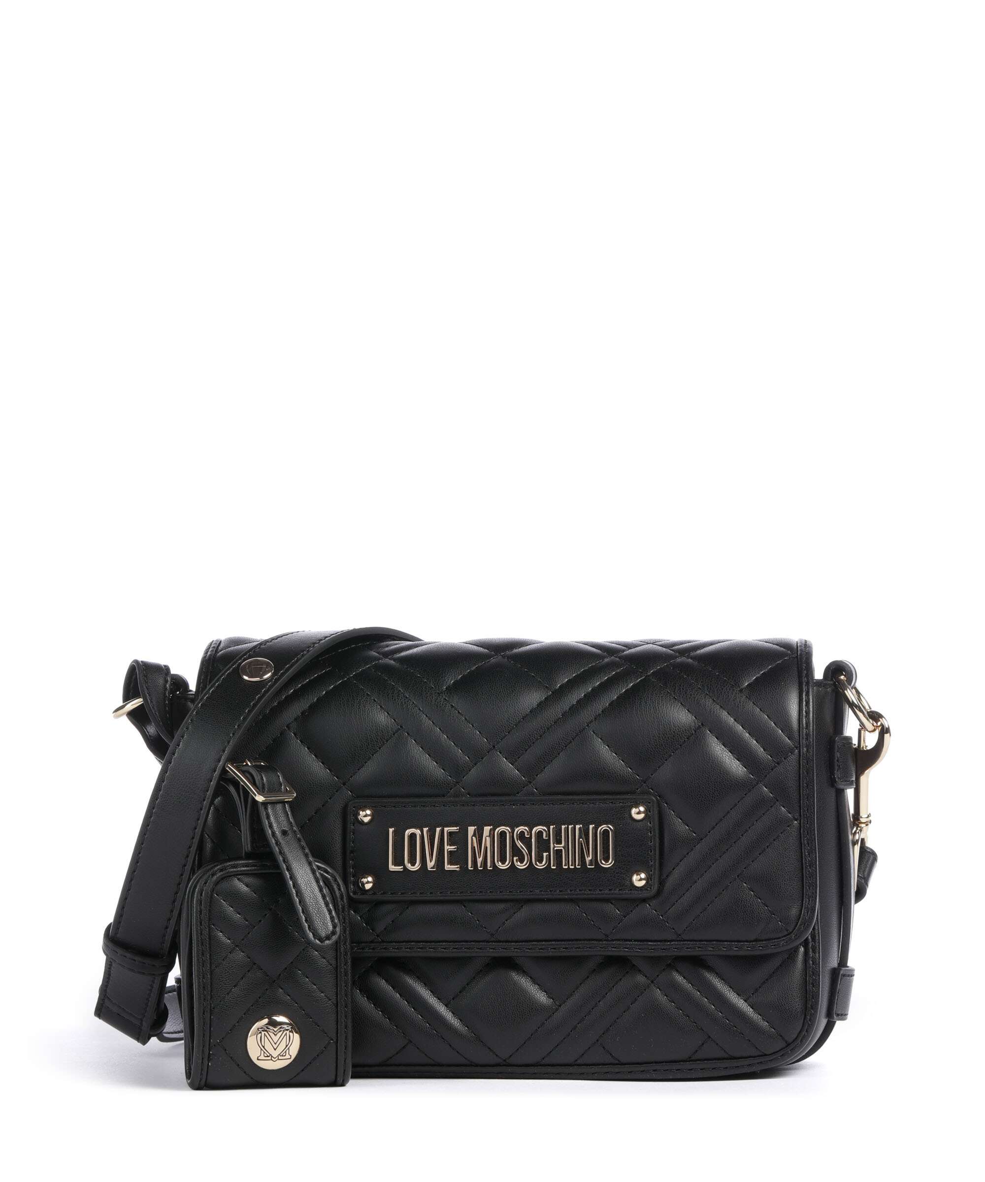 Love Moschino Quilted Crossbody bag nero
