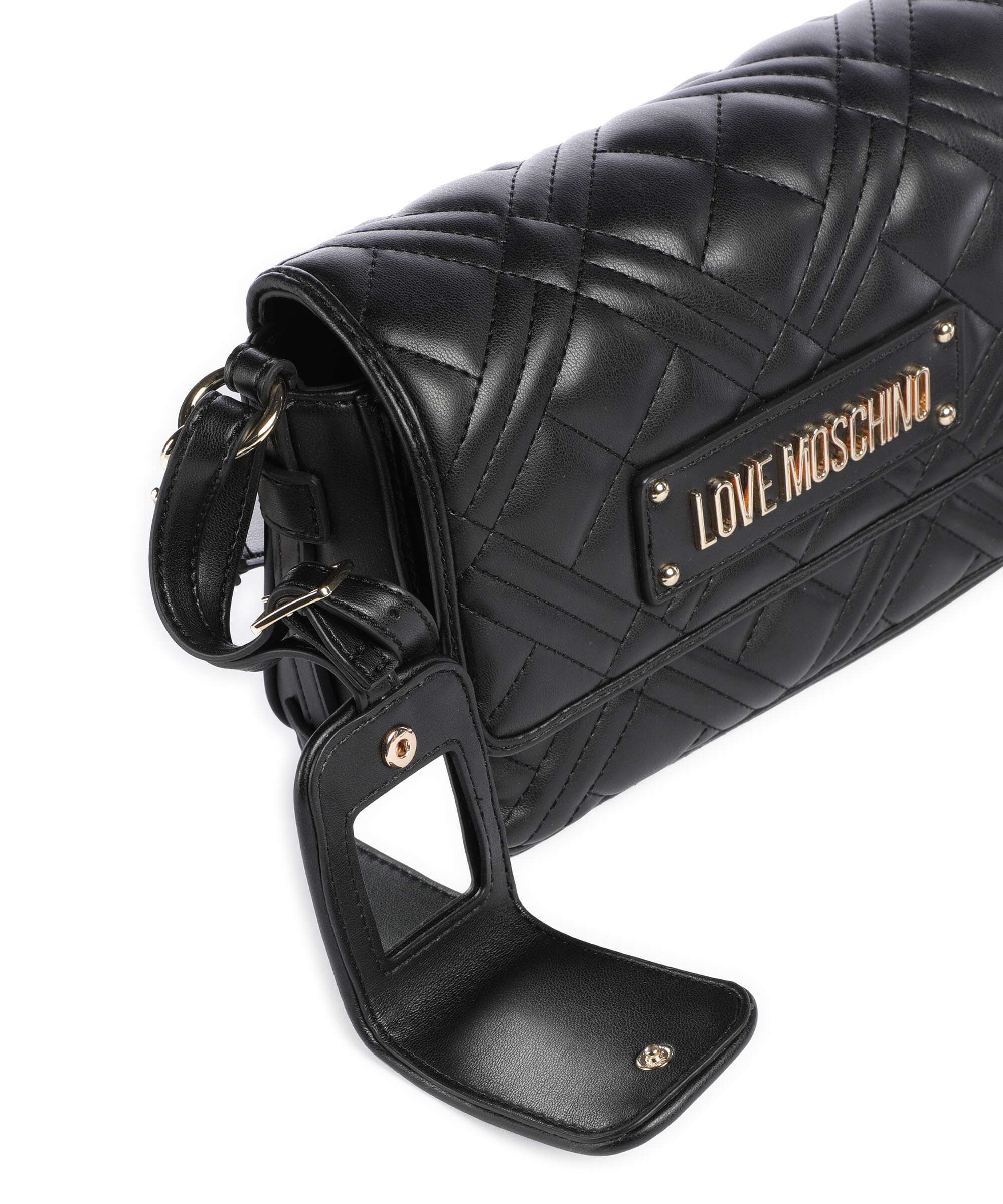 Love Moschino Quilted Crossbody bag nero