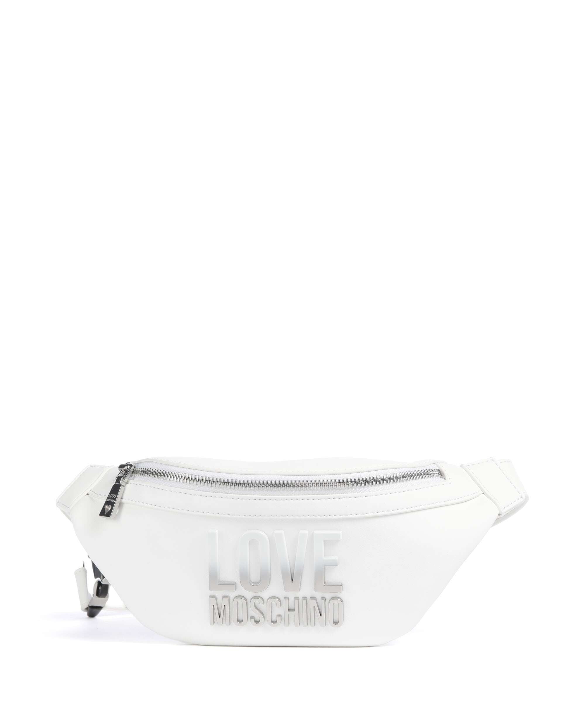 Love Moschino Prism Belt bag bianco
