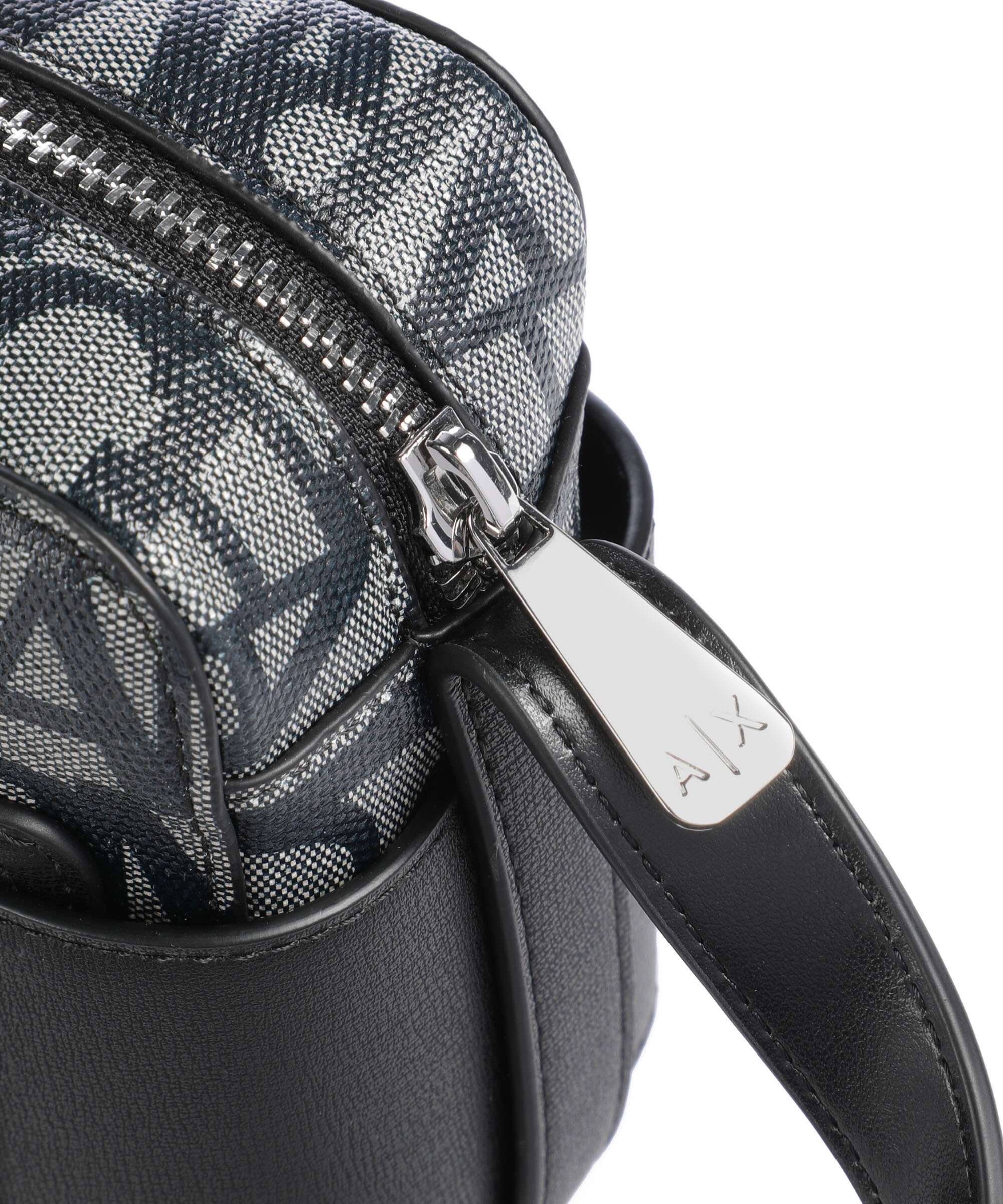 Armani Exchange Susy Crossbody bag beige/navy stripes