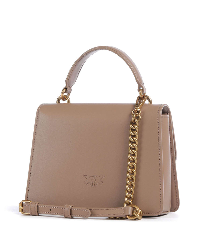 Pinko Love One Mini Handbag biscotto zenzero/antique gold