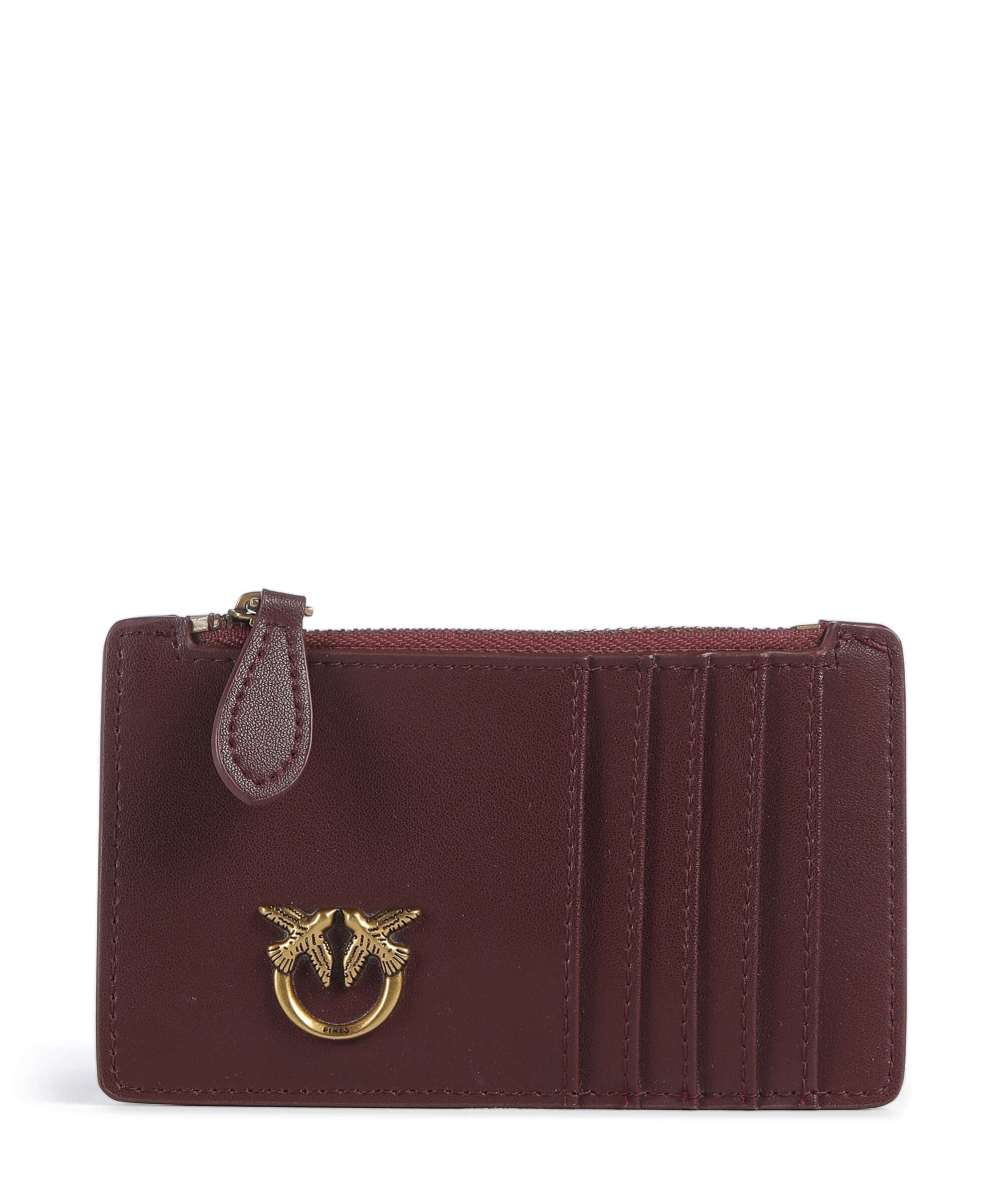 Pinko Airone Credit card holder ribes intenso/antique gold