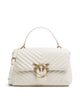 Pinko Love Lady Puff Classic Kabelka bianco seta/antique gold