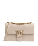 Pinko Love One Classic Taška přes rameno beige/grigio fumo/antique gold