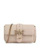 Pinko Love One Pocket Peněženka beige/grigio fumo/antique gold