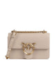 Pinko Love One Mini Taška přes rameno beige/grigio fumo/antique gold