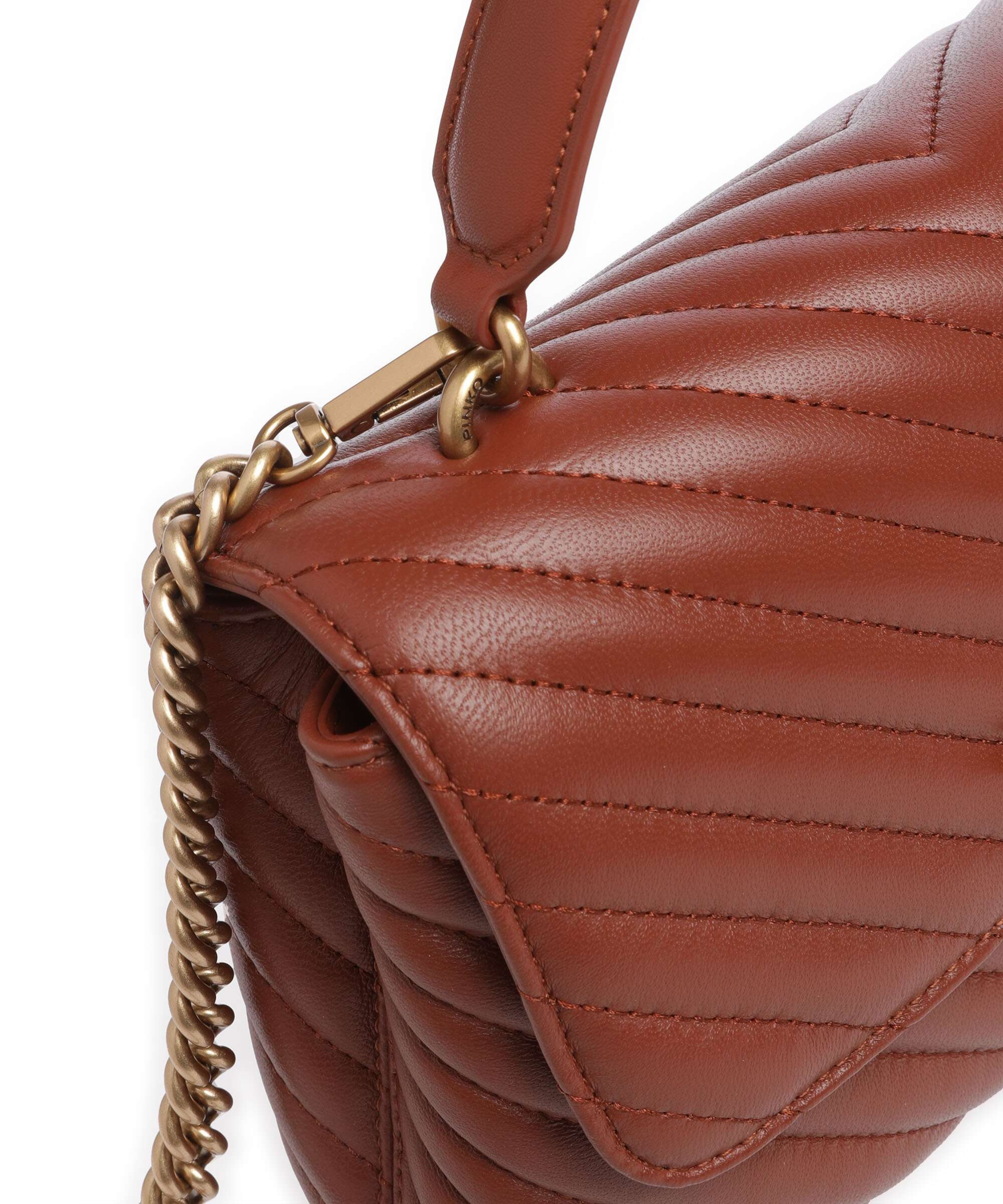 Pinko Love Lady Puff Classic Handbag arabo/antique gold