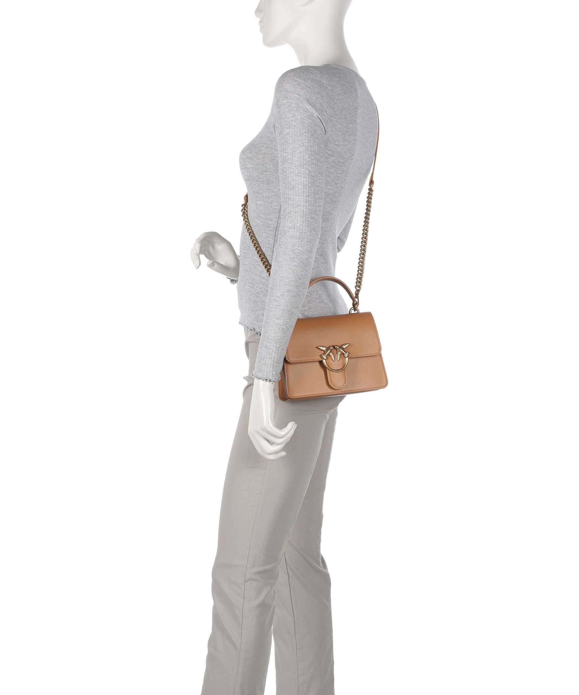 Pinko Love One Mini Handbag torrone/antique gold