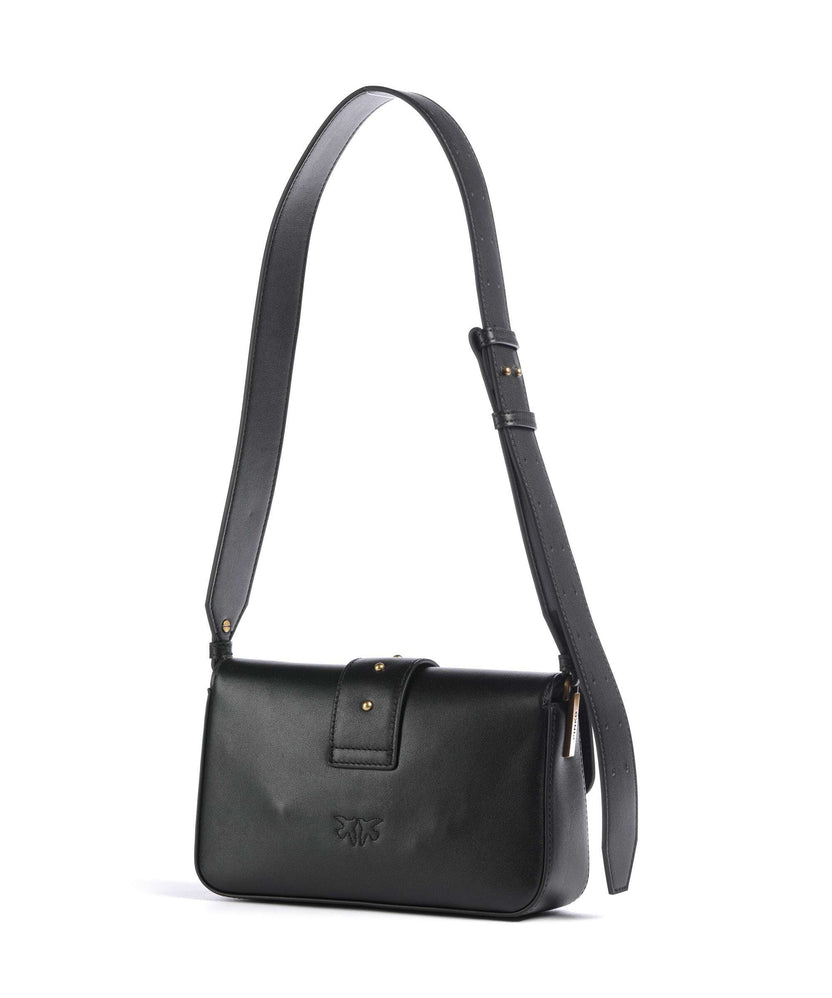 Pinko Love One Mini Slouchy Shoulder bag nero/antique gold
