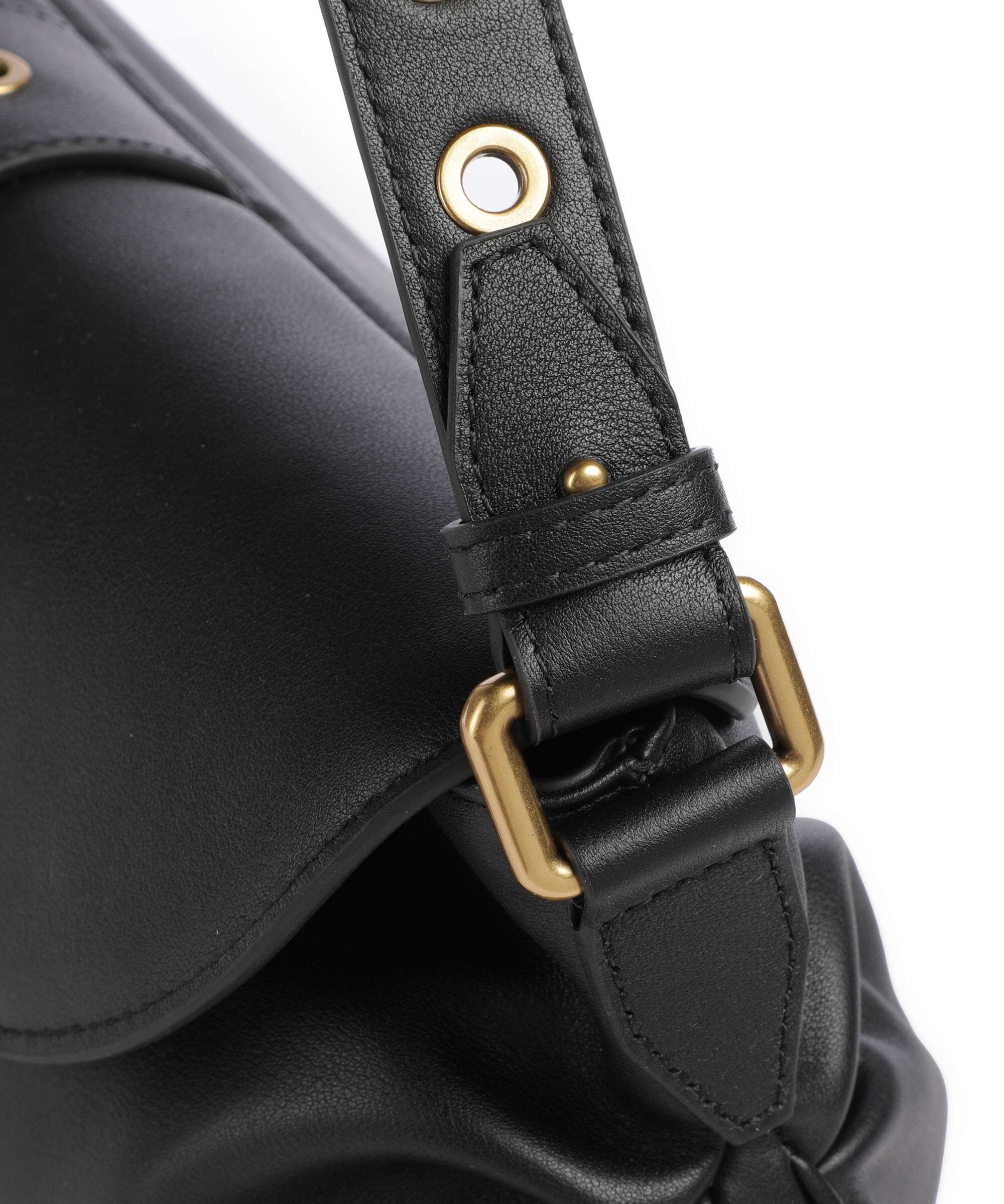 Pinko Jolene Classic Shoulder bag nero/antique gold