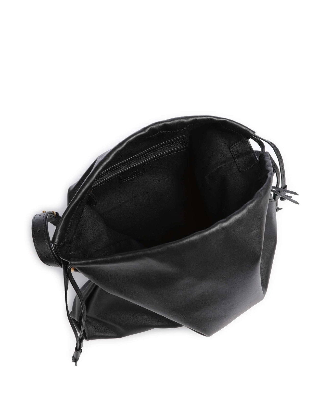 Pinko Extra Slouchy Bucket bag nero/antique gold