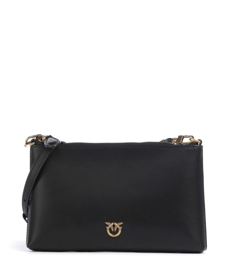 Pinko Flat Mini Crossbody bag nero/antique gold