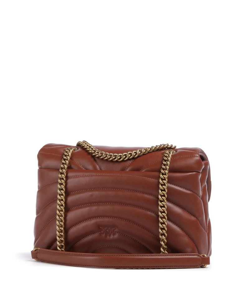 Pinko Love Puff Classic Shoulder bag arabo/antique gold