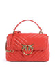 Pinko Love Lady Puff Mini Kabelka rosso mandarino/antique gold