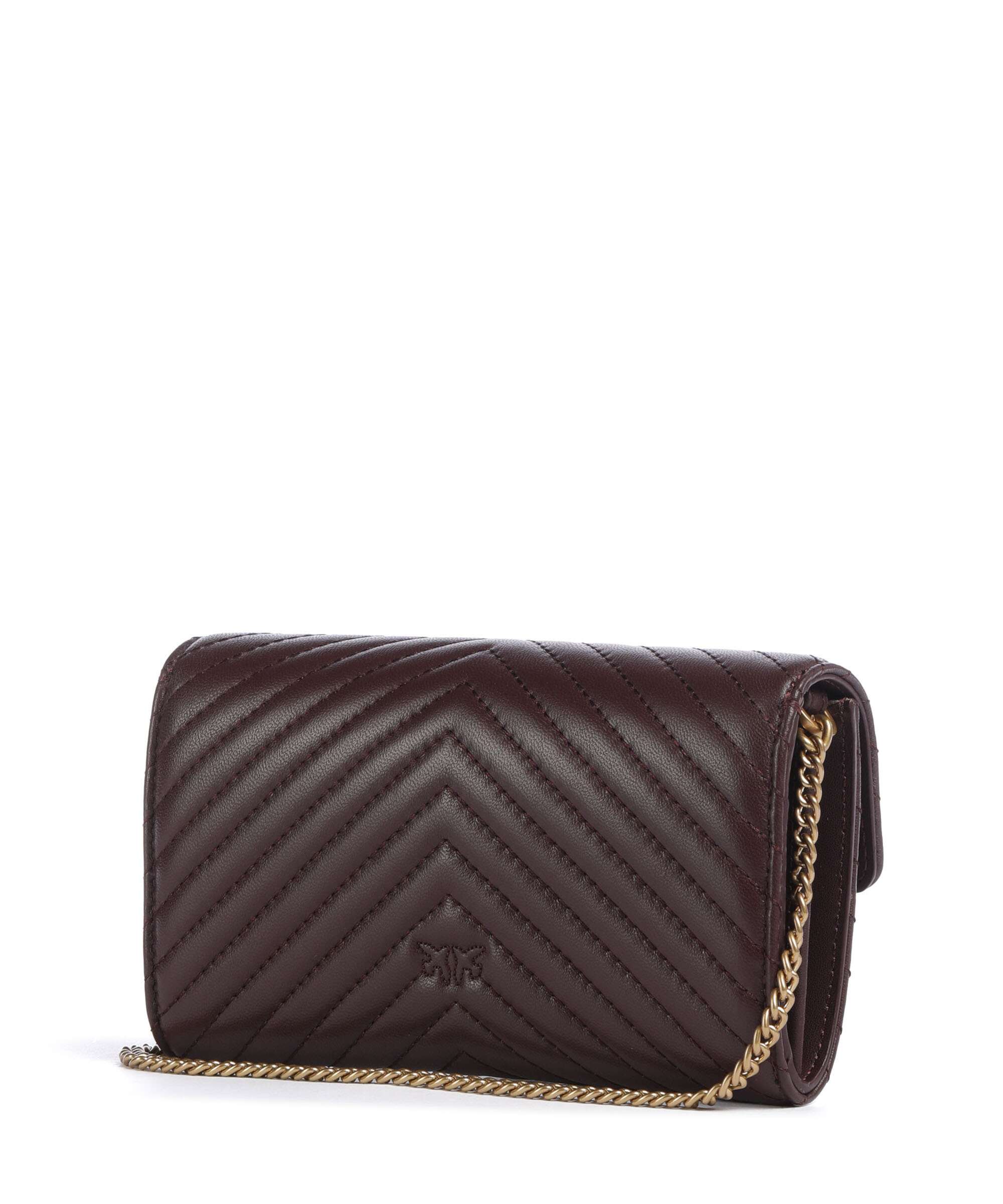 Pinko Love One Wallet uva di catawba/antique gold