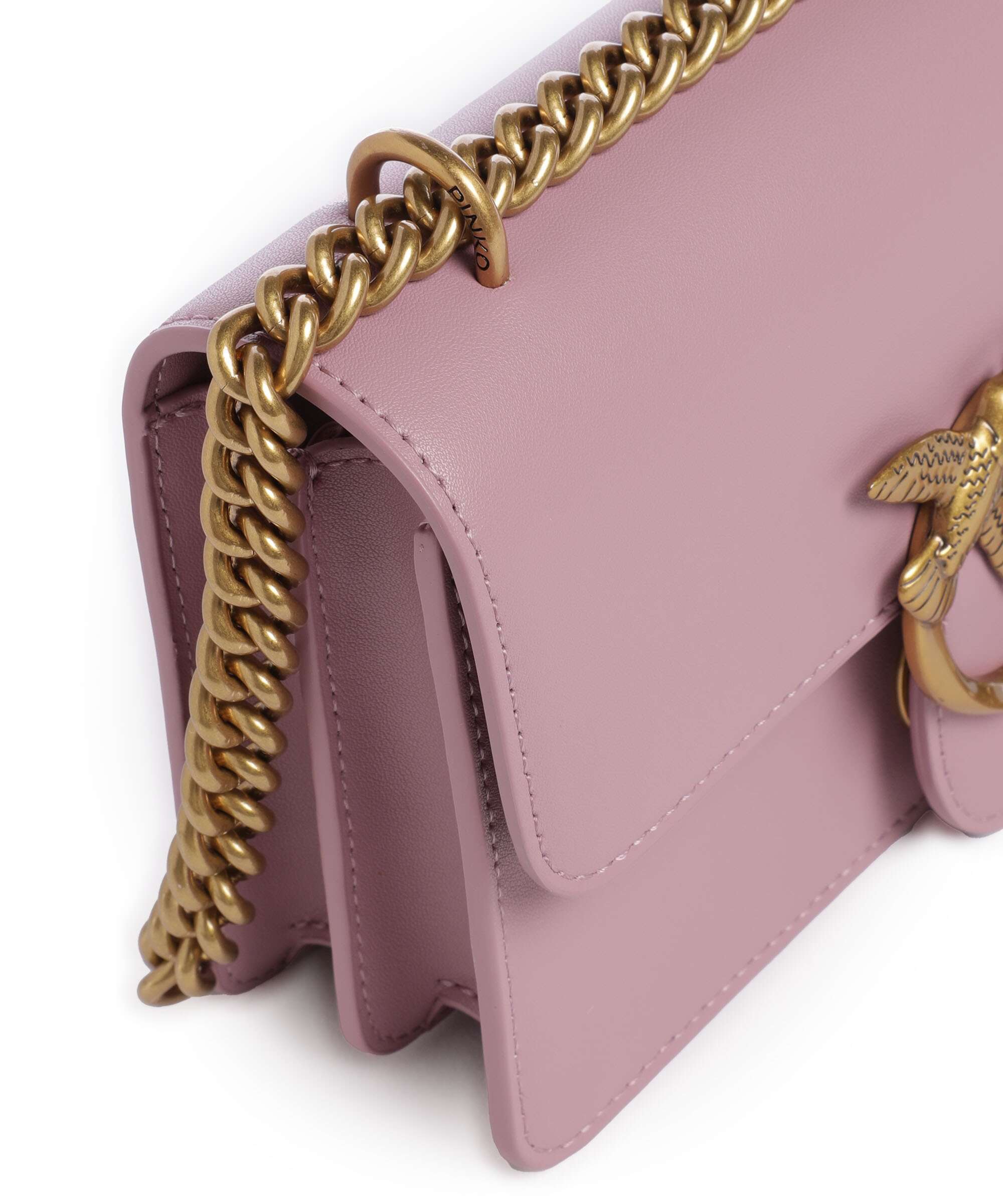 Pinko Love One Mini Shoulder bag viola/antique gold