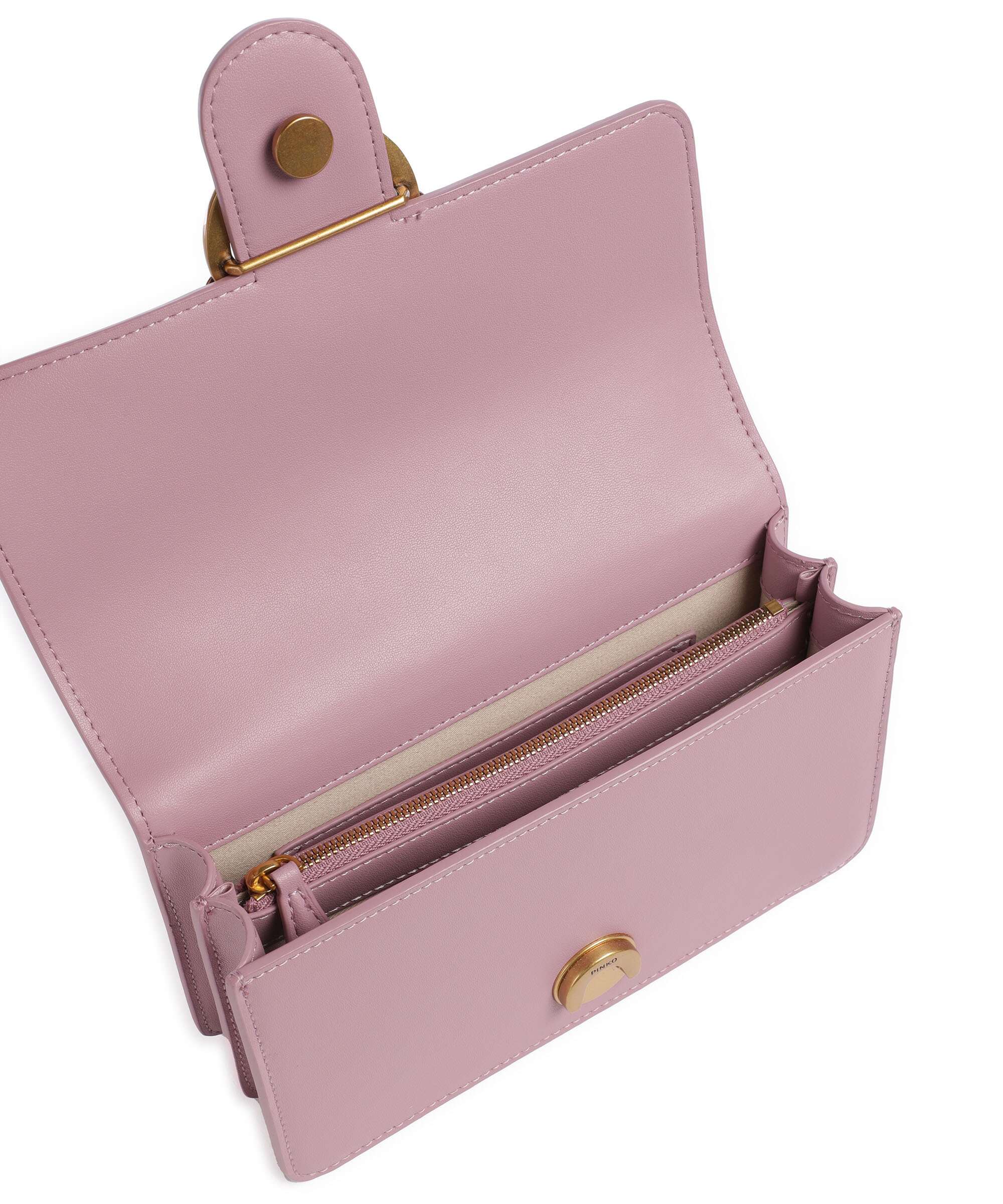 Pinko Love One Mini Shoulder bag viola/antique gold