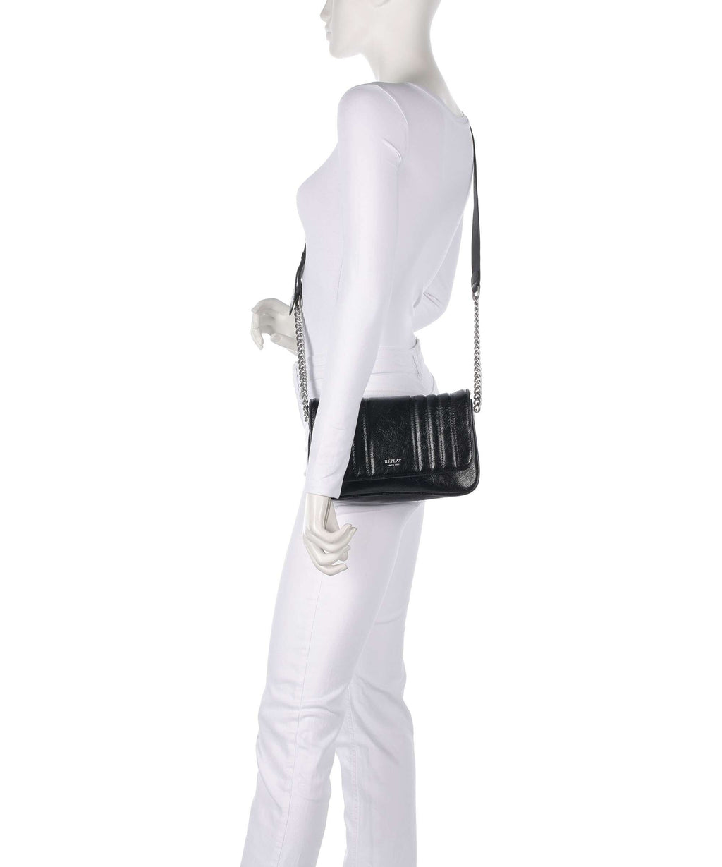 Replay Crossbody bag black