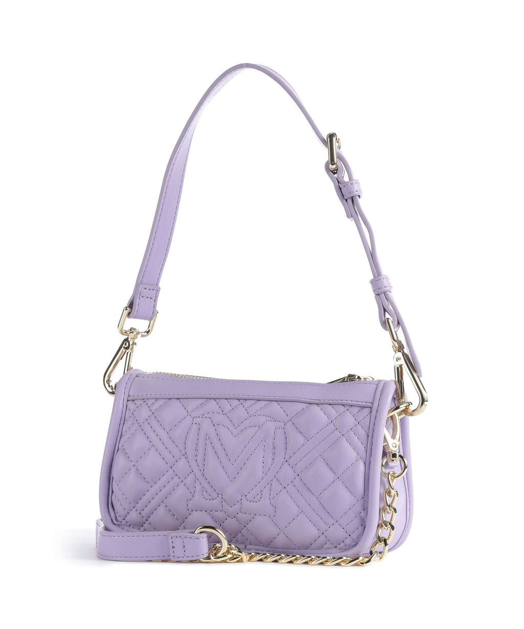 Love Moschino Quilted Shoulder bag lilla