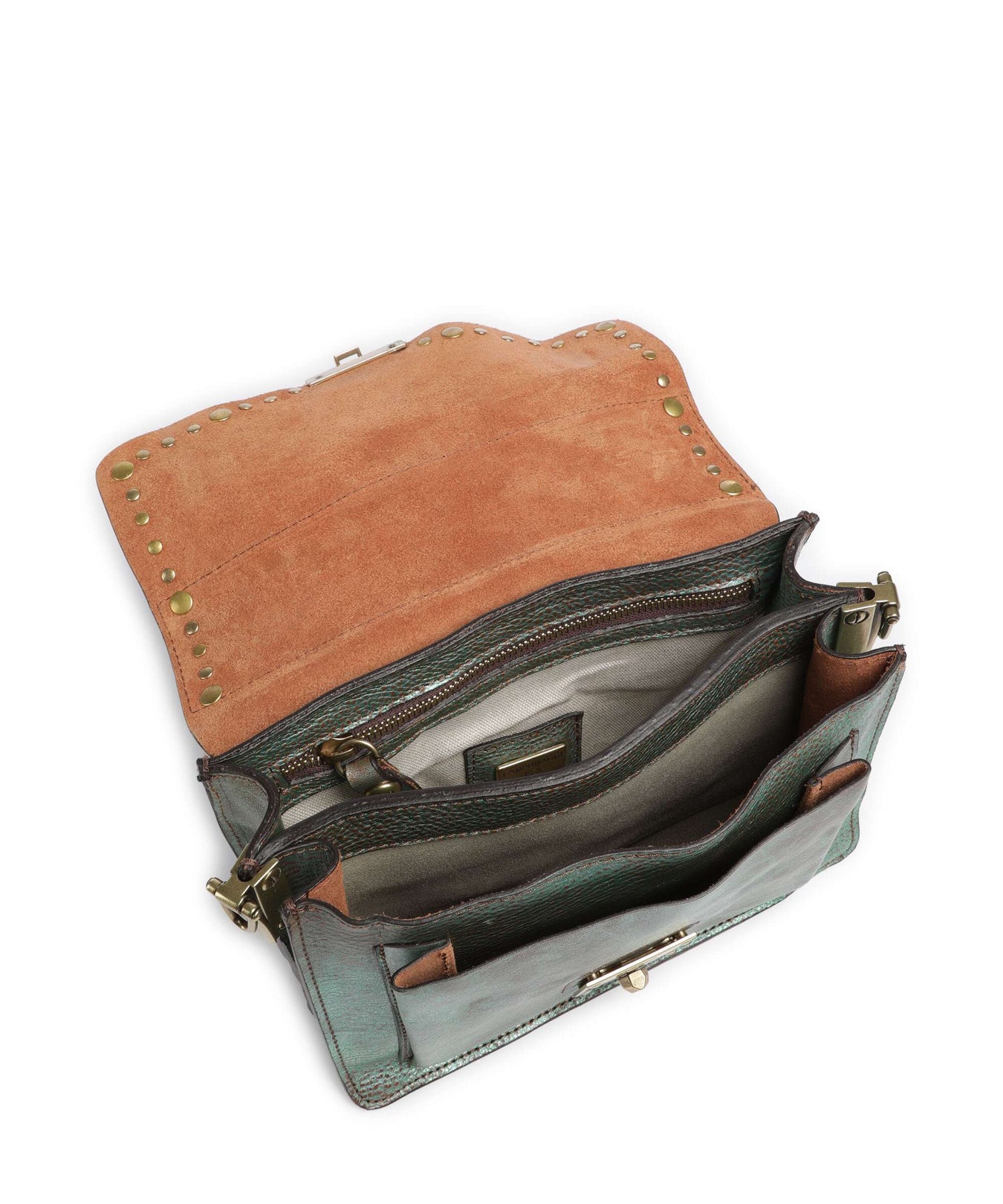 Campomaggi Crossbody bag emerald green