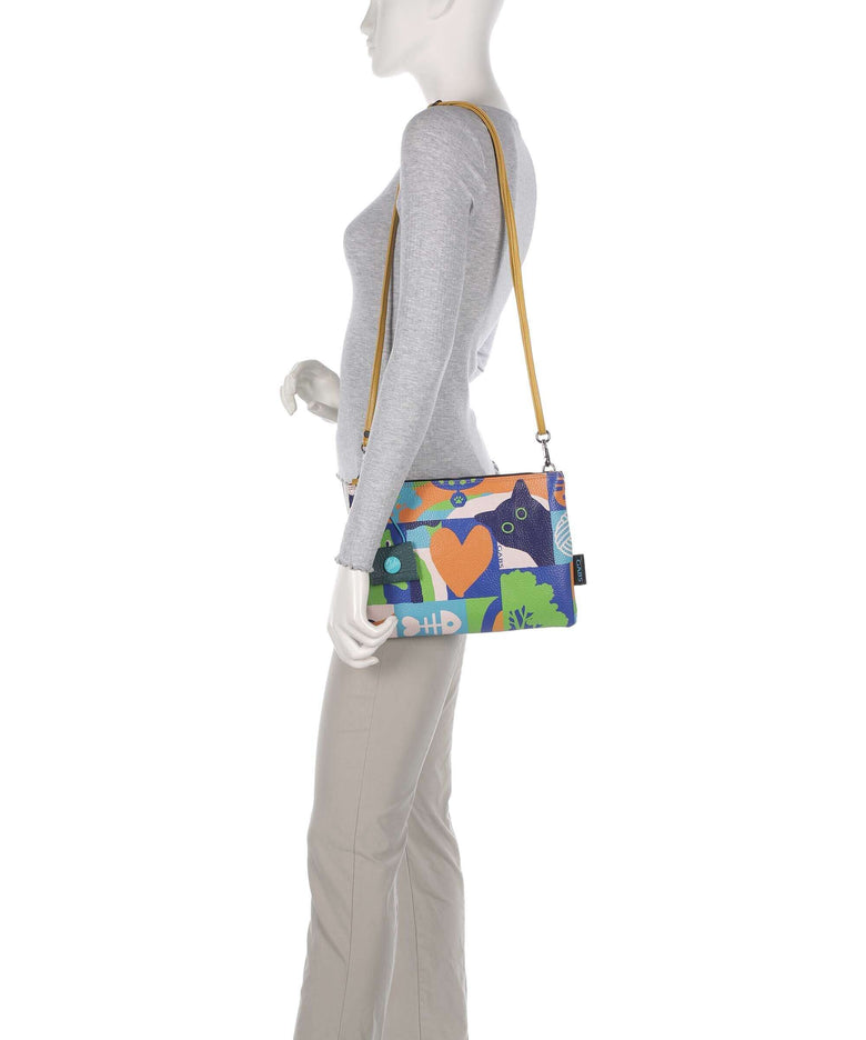 Gabs Pop Print Beyonce Shoulder bag cats in love