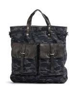 Campomaggi Taška na záda camouflage blue/dark grey