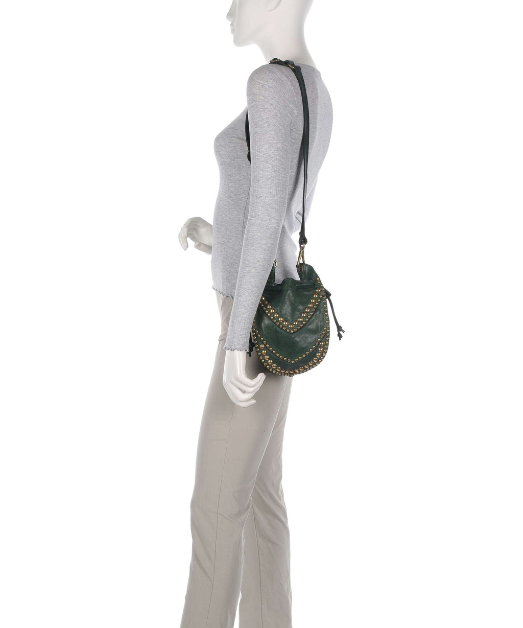 Campomaggi Bucket bag green bottle