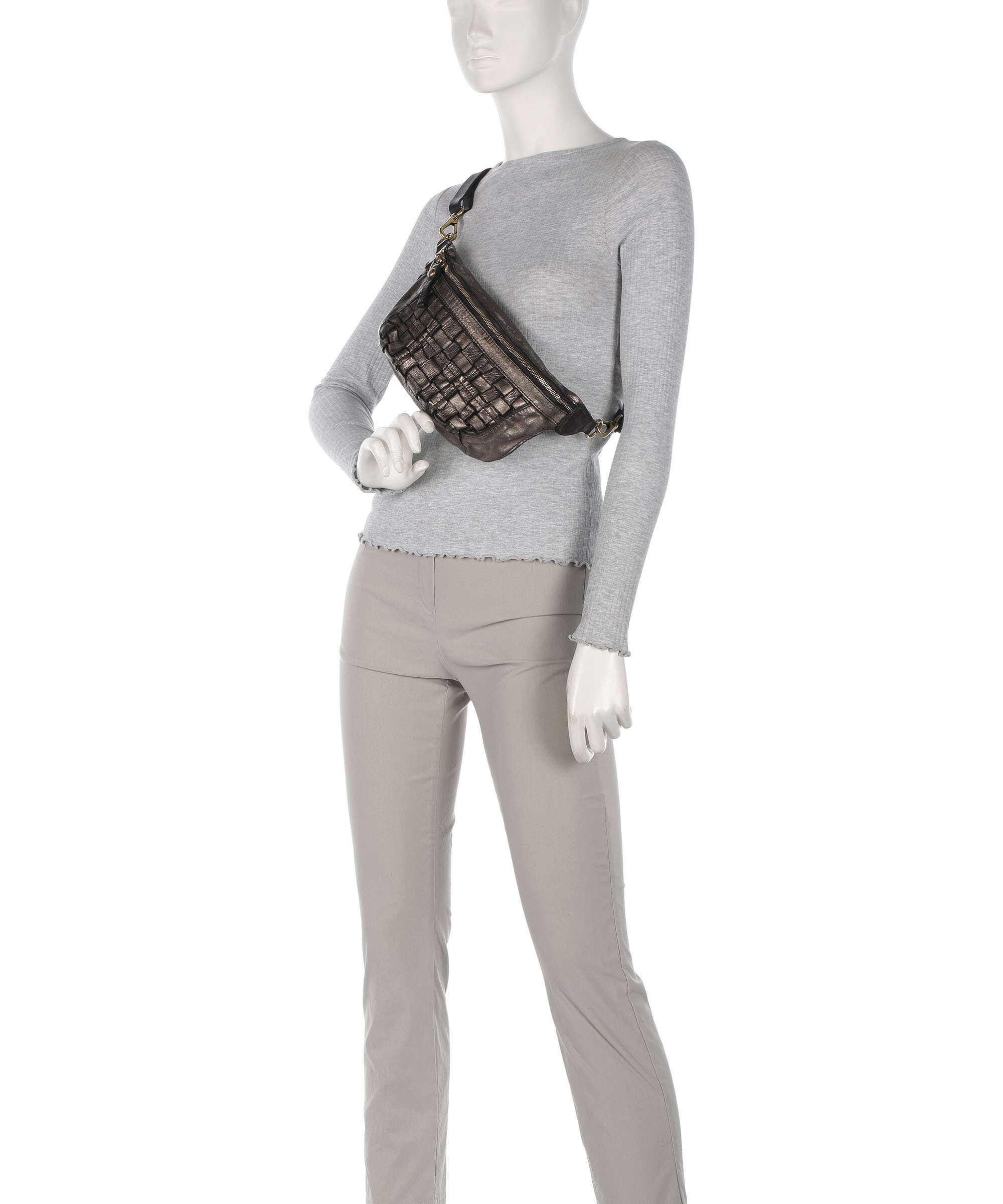 Campomaggi Belt bag lead grey