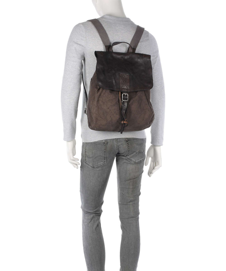 Campomaggi Backpack verde militare/grigio