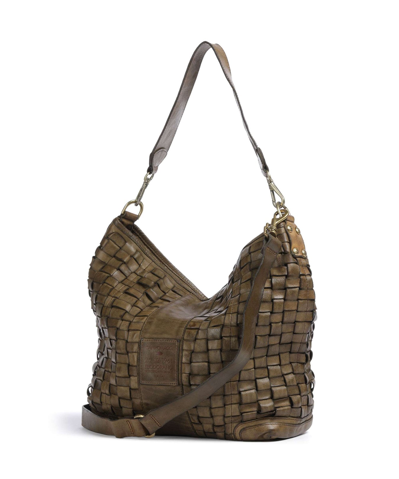 Campomaggi Hobo bag verde militare