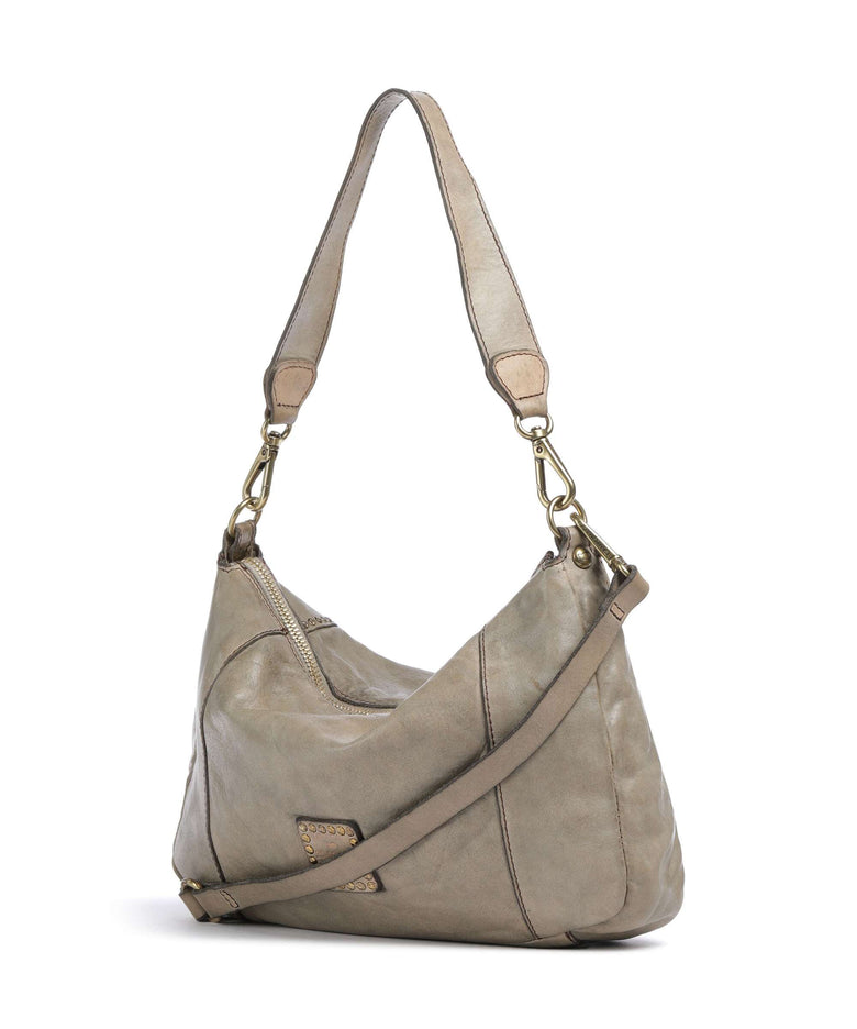 Campomaggi Hobo bag ghiaccio