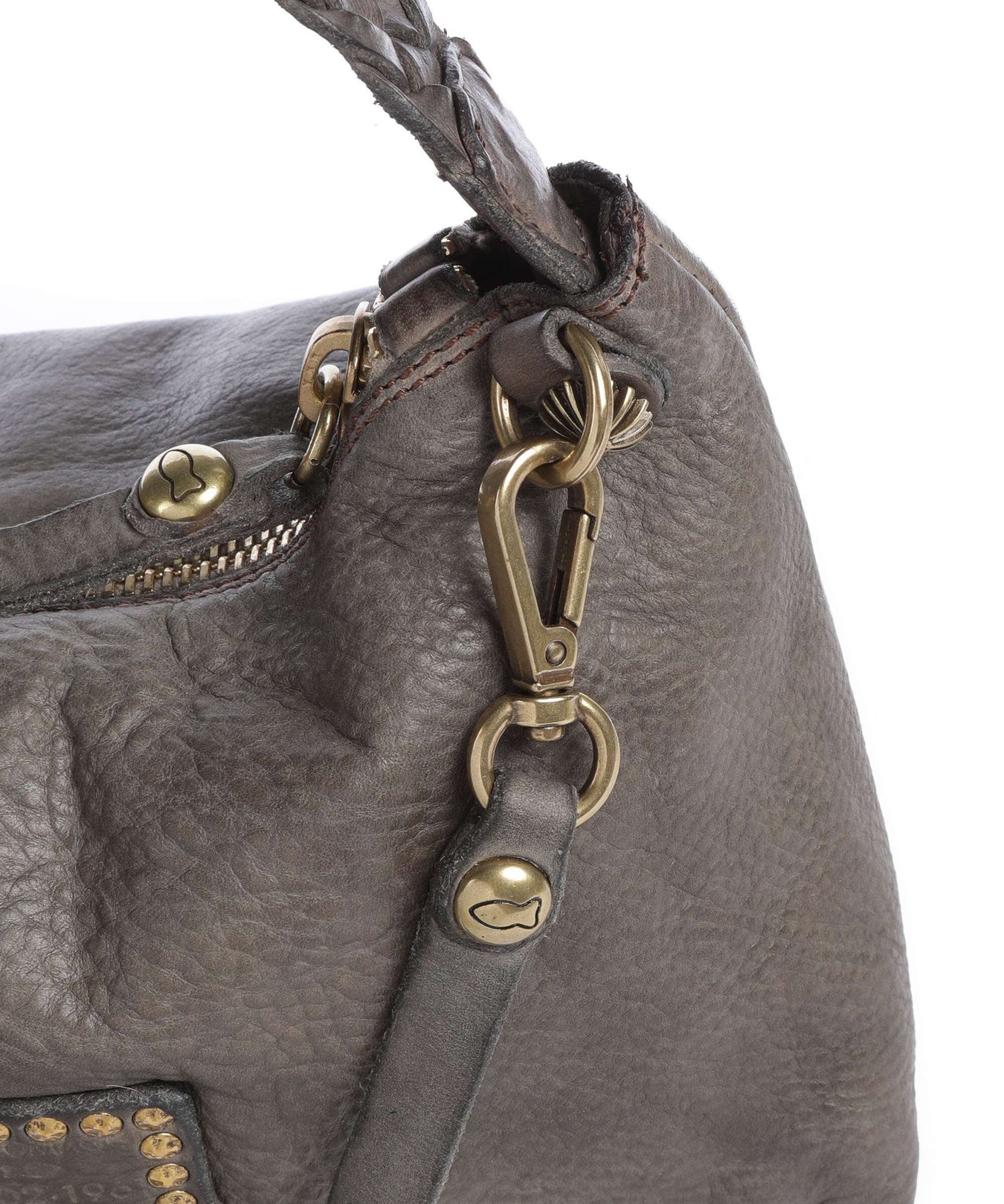 Campomaggi Shoulder bag cemento