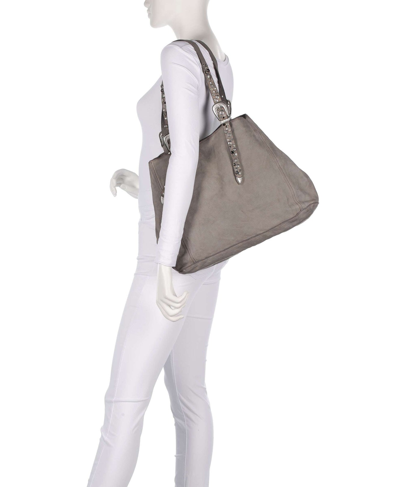 Campomaggi Tote bag cemento