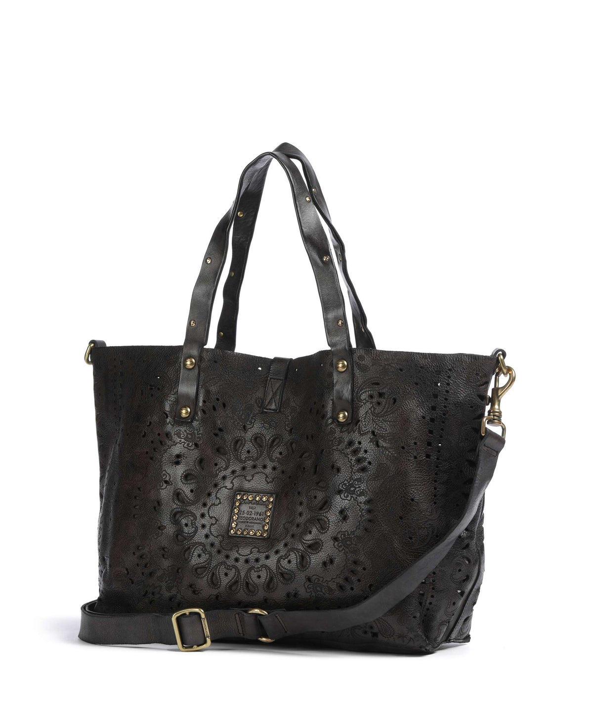 Campomaggi Tote bag grigio