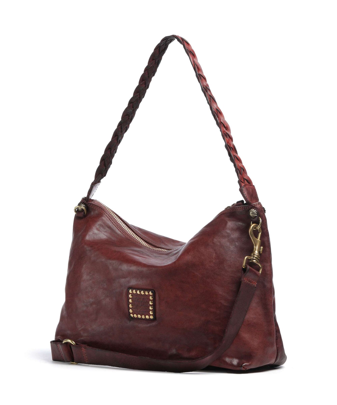 Campomaggi Hobo bag borgogna