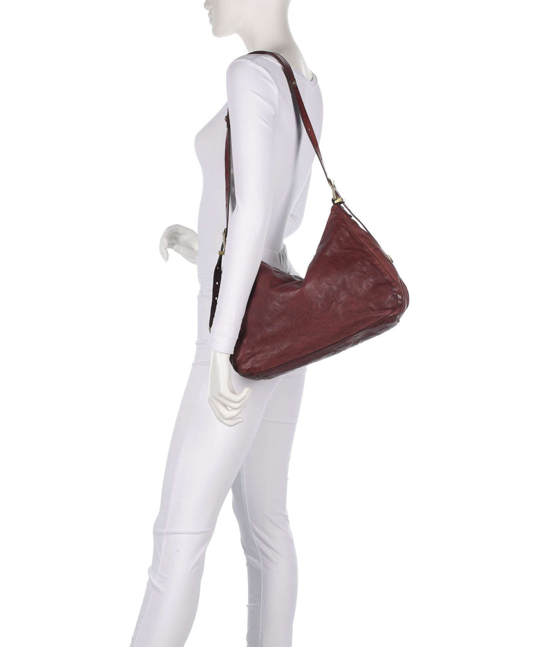 Campomaggi Hobo bag borgogna