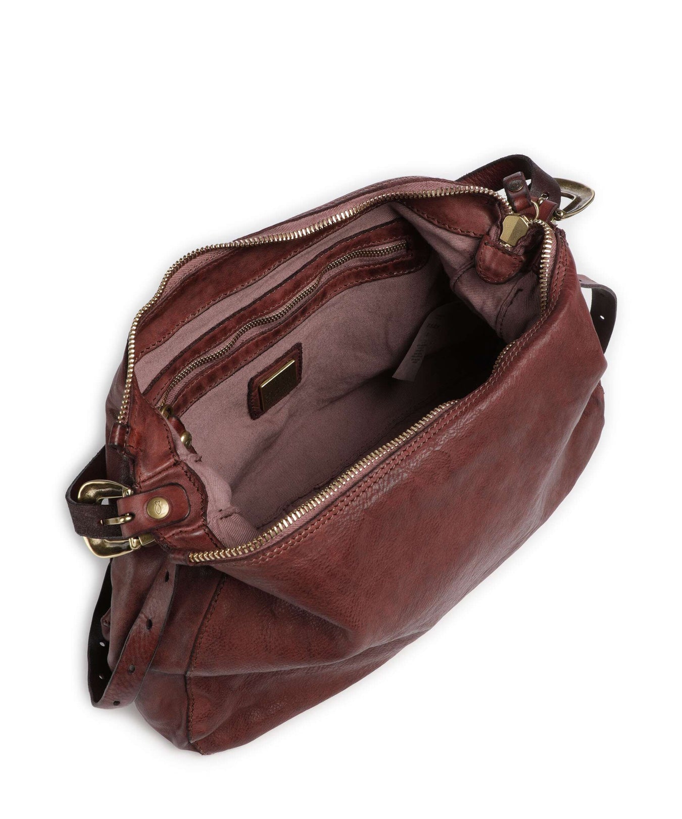 Campomaggi Hobo bag borgogna