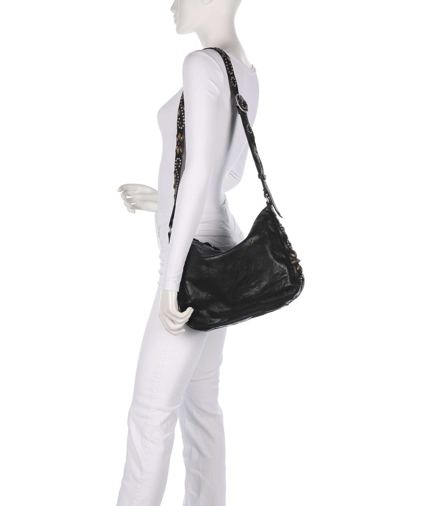 Campomaggi Hobo bag black