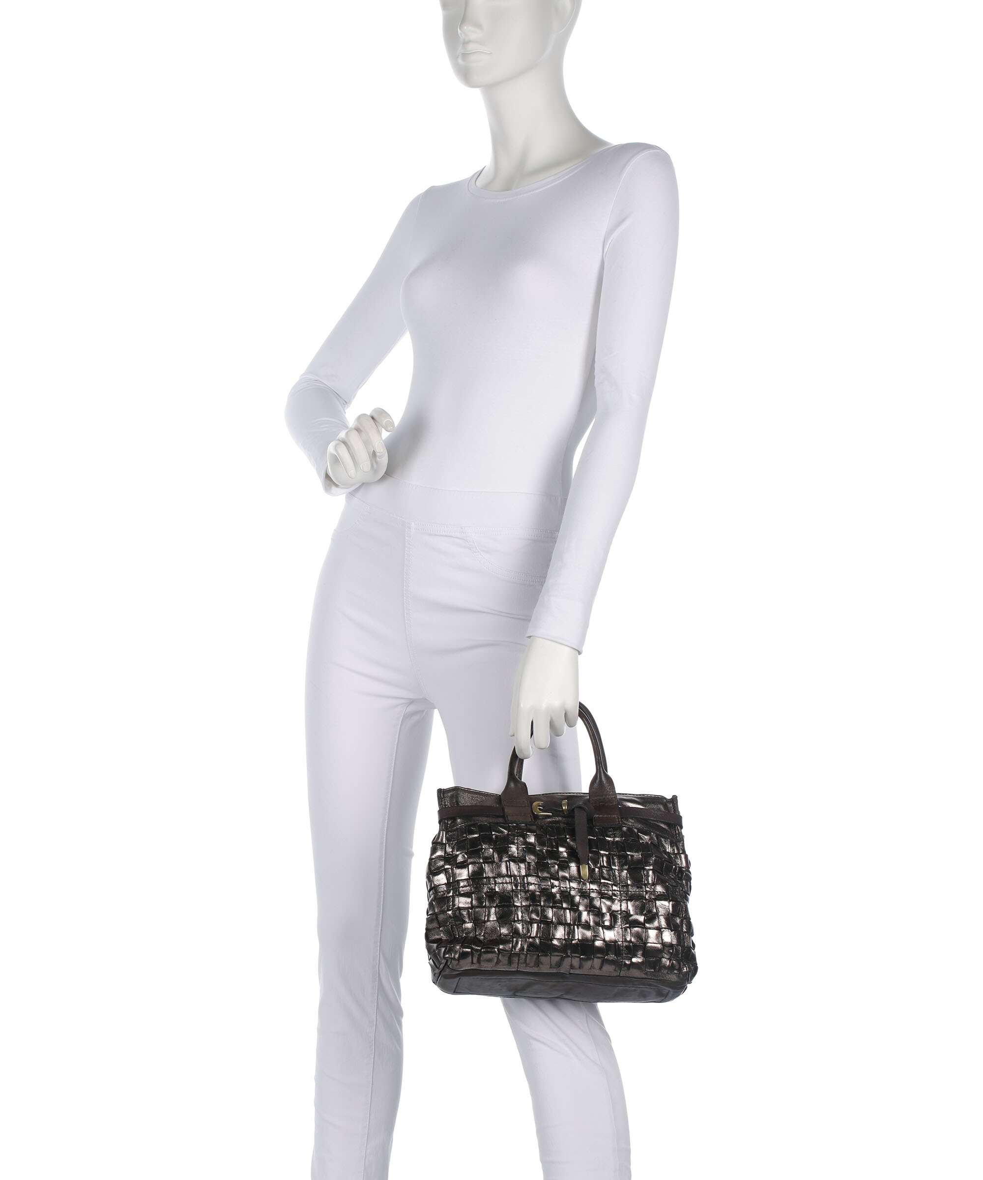 Campomaggi Handbag lead grey