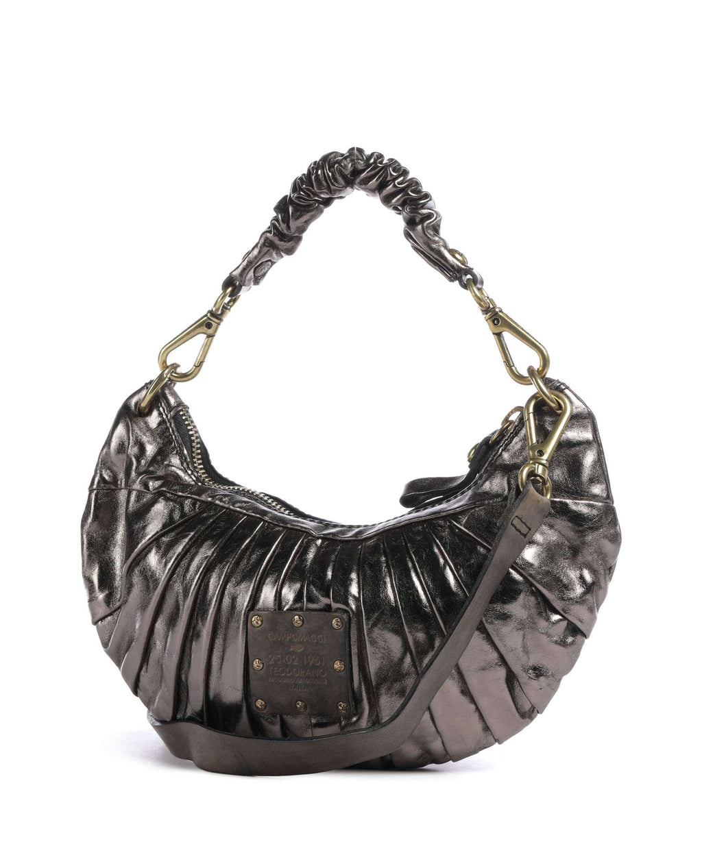 Campomaggi Shoulder bag lead grey