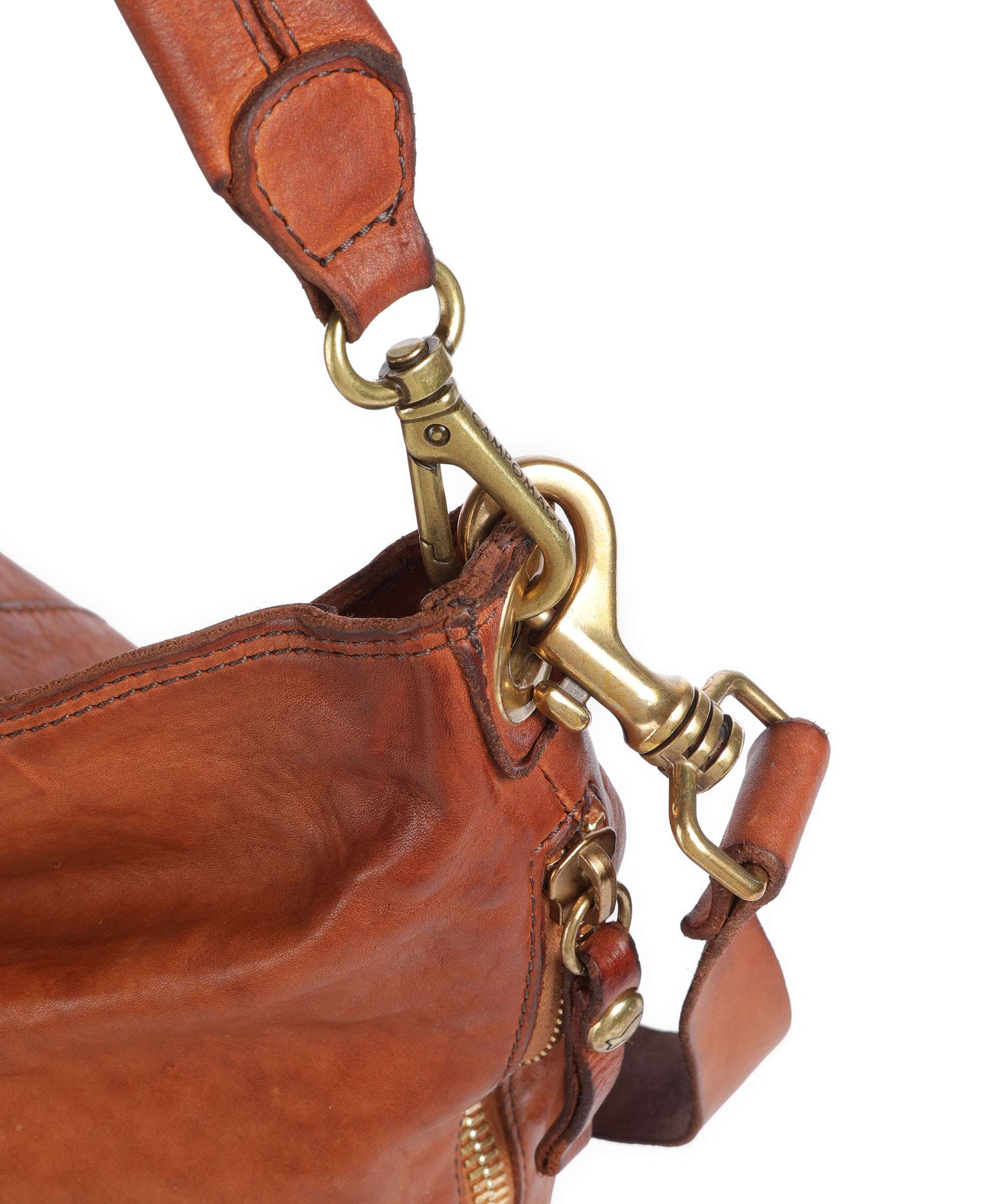 Campomaggi Hobo bag cognac