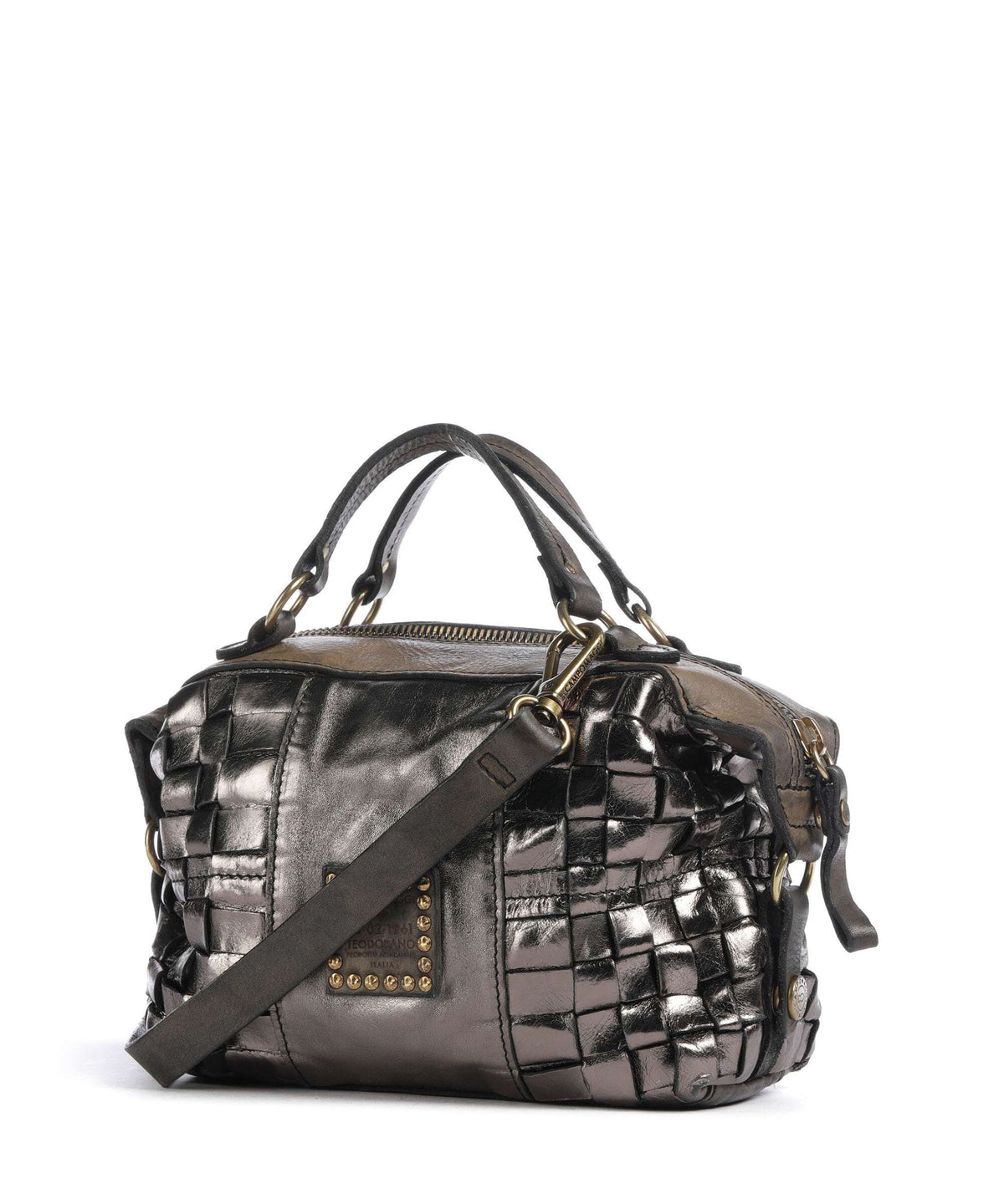 Campomaggi Handbag lead grey