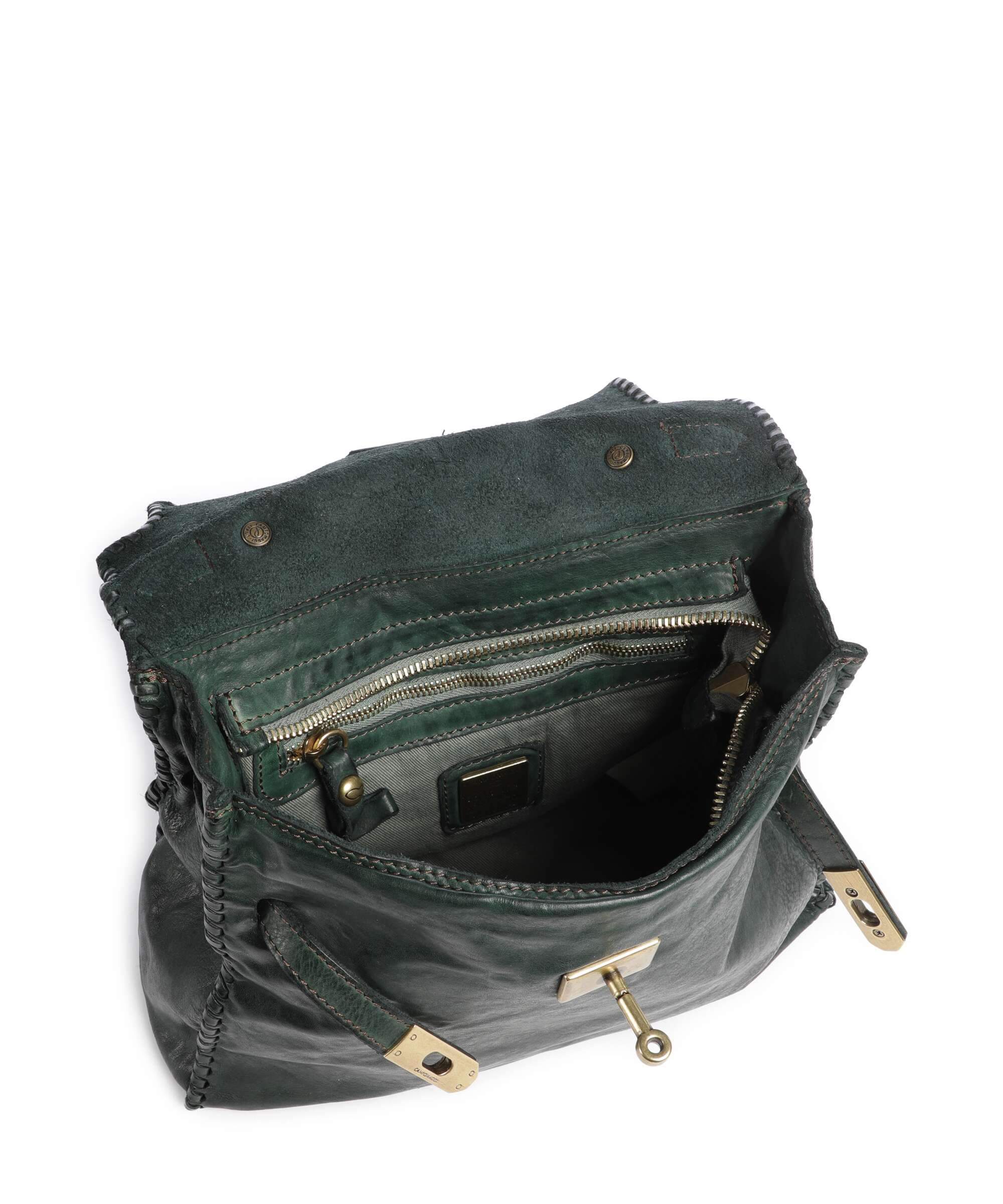 Campomaggi Handbag green bottle