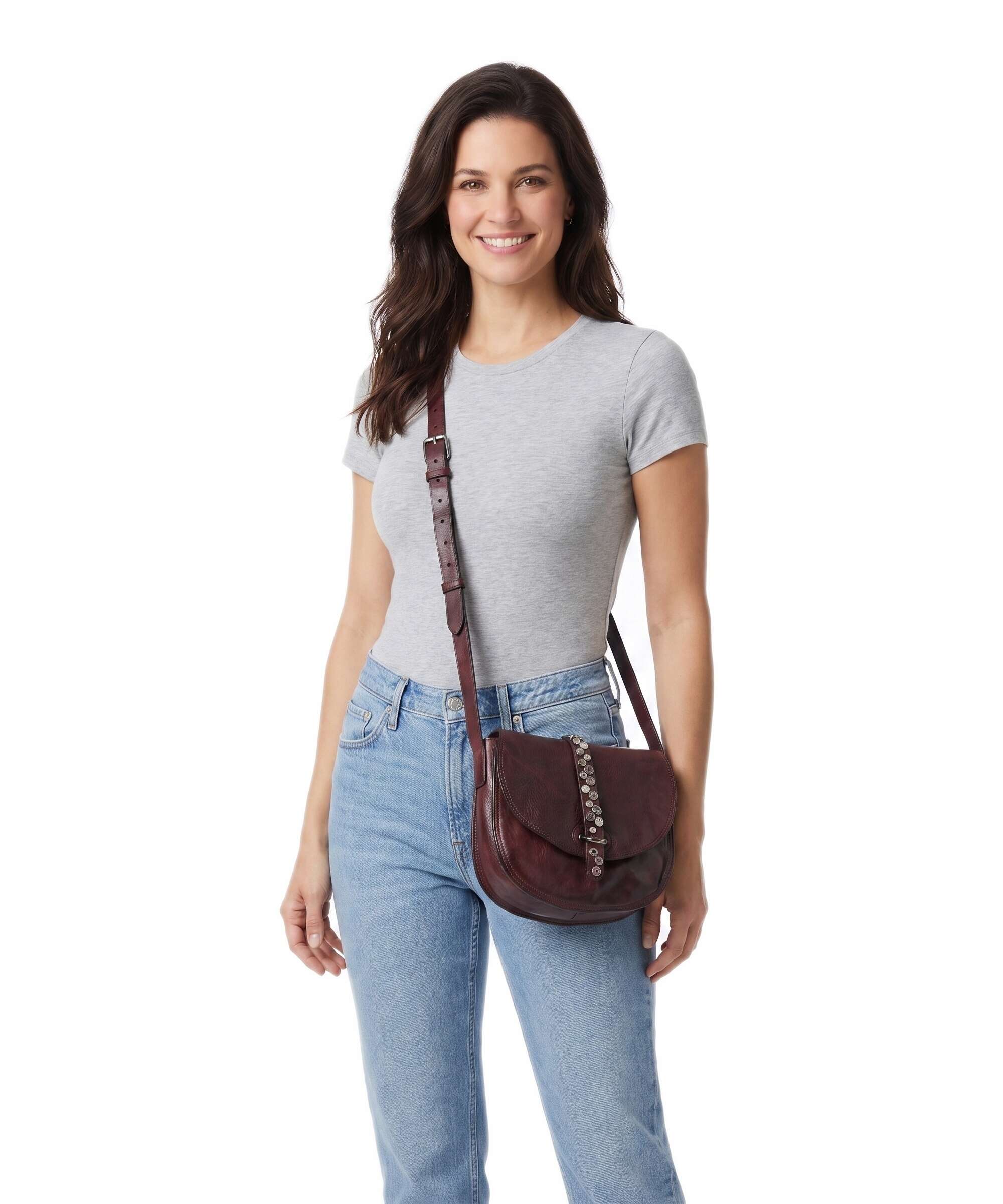 Campomaggi Crossbody bag wine