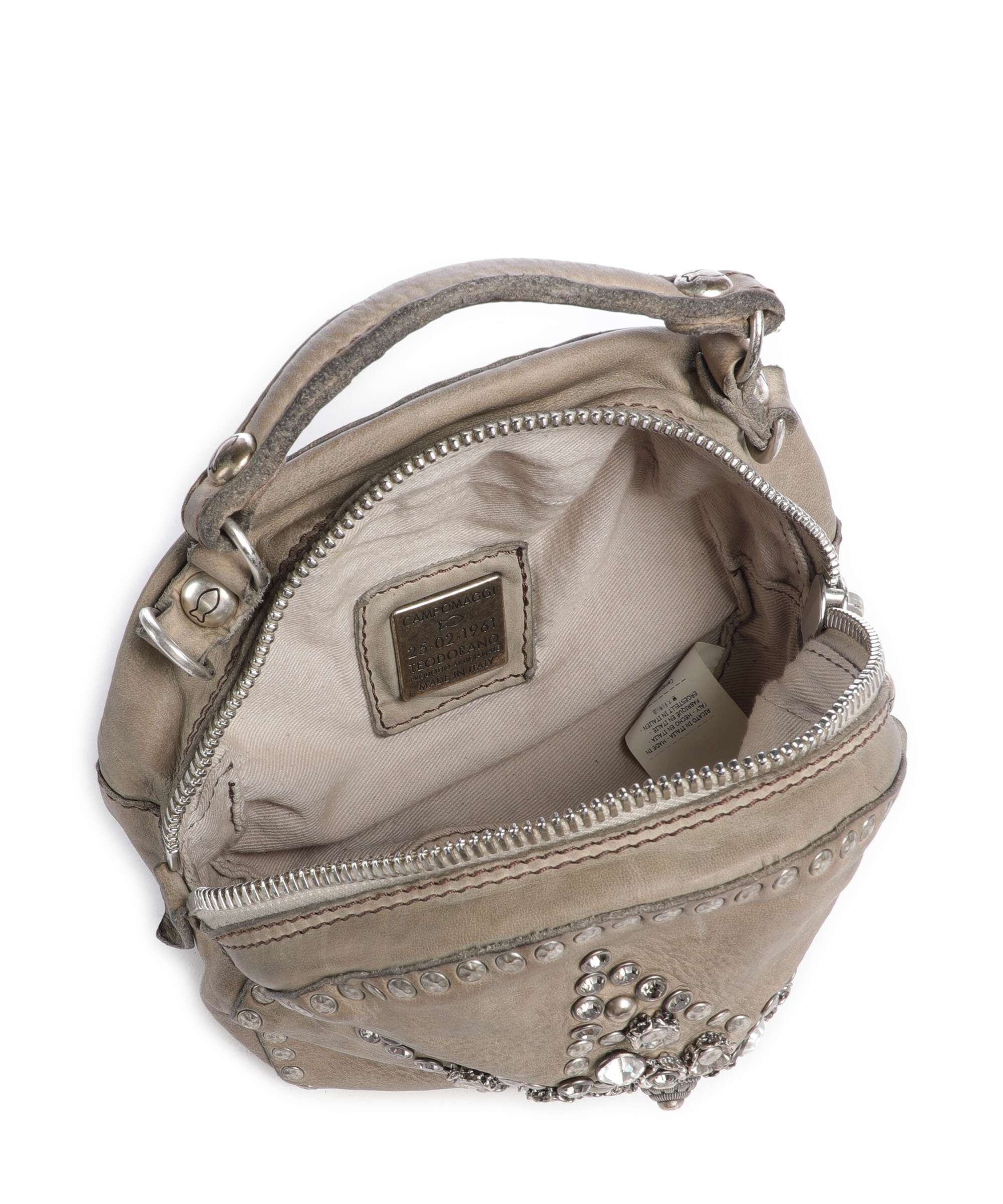 Campomaggi Crossbody bag cement