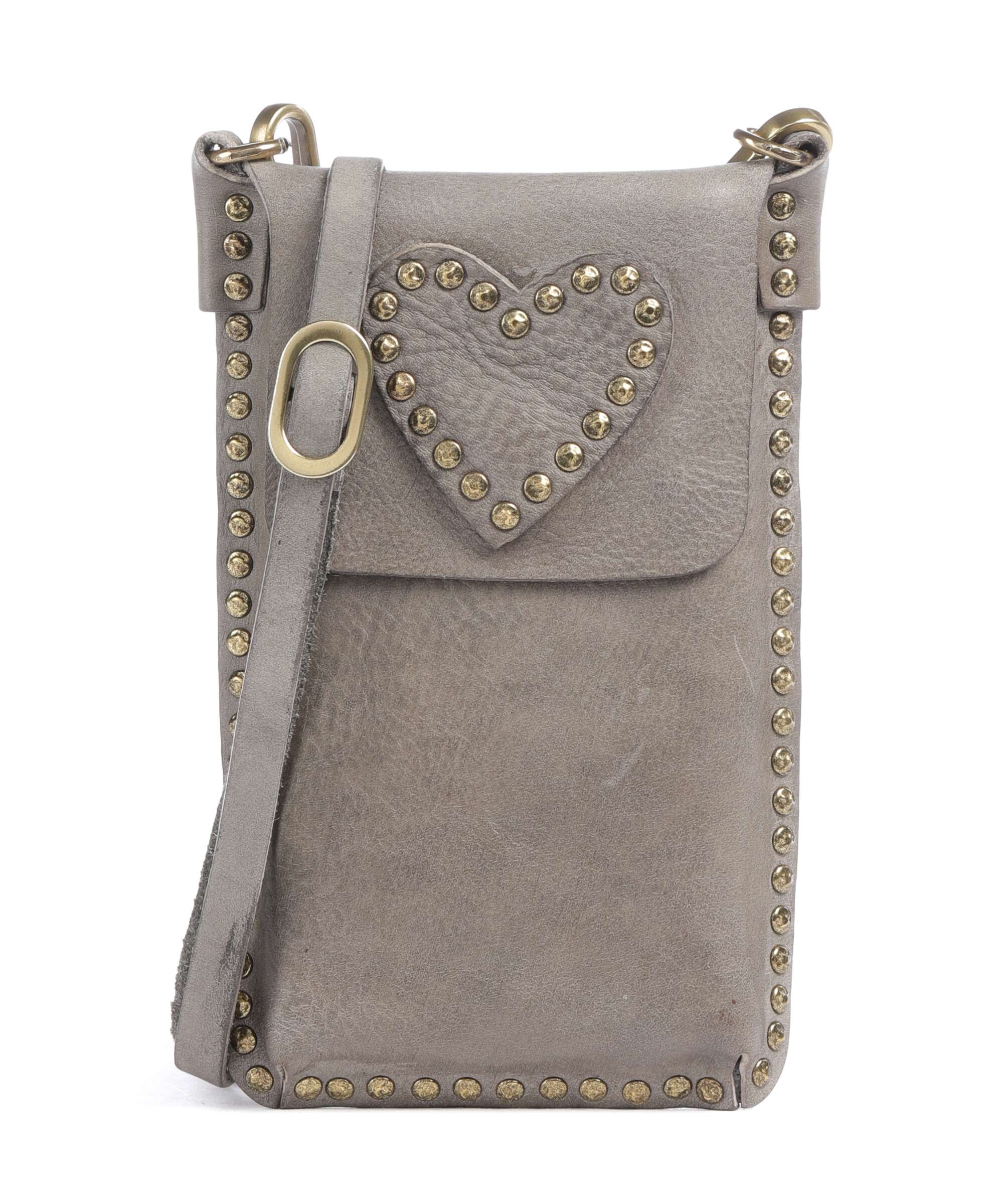 Campomaggi Phone bag cement